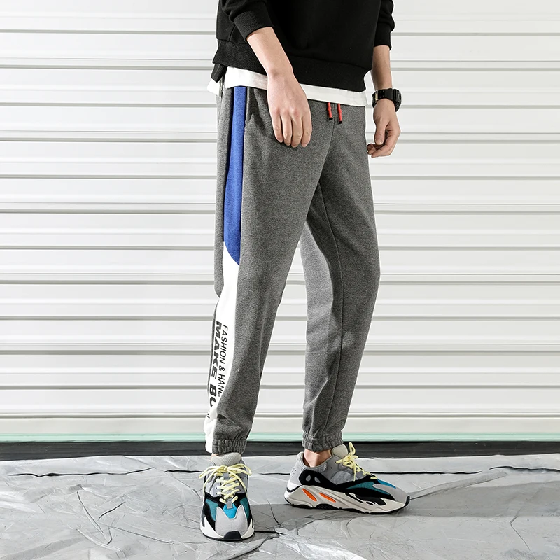 Sweatpants men 2019 Fashion New Sportswear Pants summer cool Trendy Men's Hip Hop pencil Printed letters Trousers