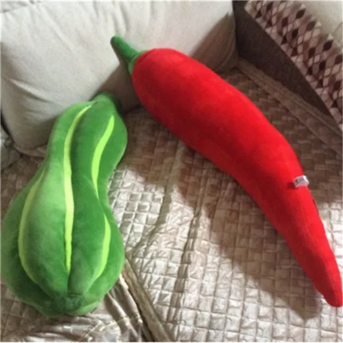 Fancytrader Plush Toy 70cm Big Soft Red Beauty Chili Toy 28'' Giant Stuffed Hot Pepper Doll Pillow (15)