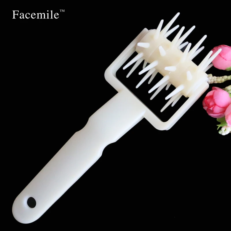 Pizza Pie Pastry Dough Cookies Roller Dough Pitter Crust Embossing Tool Gift