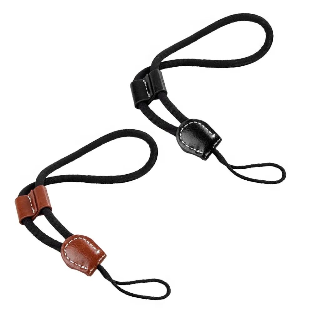 SIV Universal Camera Strap Leather Hand Wrist Strap Anti lost Carrying