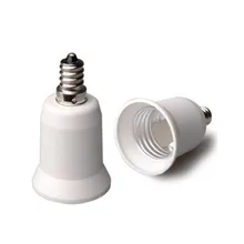 Держатель лампы конвертер E12 для E27 противопожарные гнездо База Тип адаптер для галогенных/Светодиодные лампы