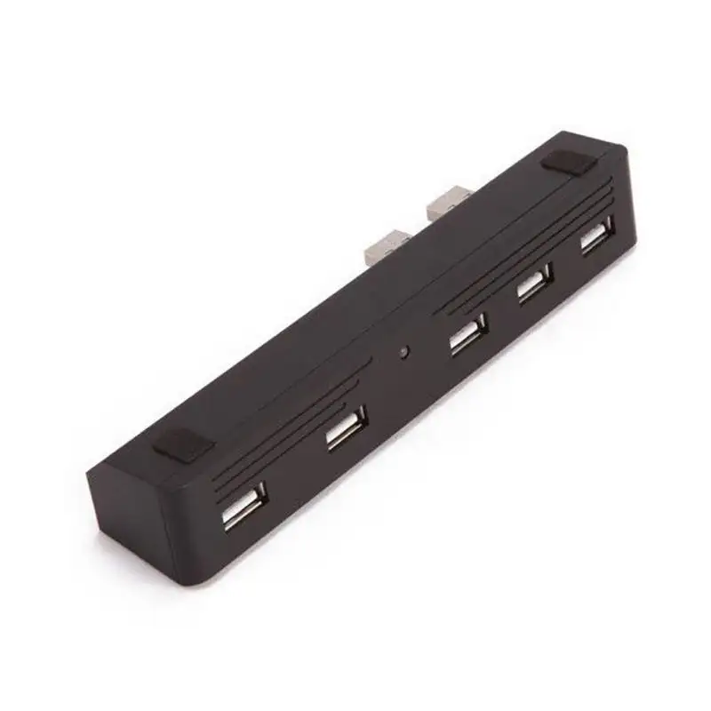 

5 USB Ports High Speed Hub Adapter+ 4pcs Joystick for Playstation PS3 Slim Console FOR PS3 2 to 5 USB HUB Converter