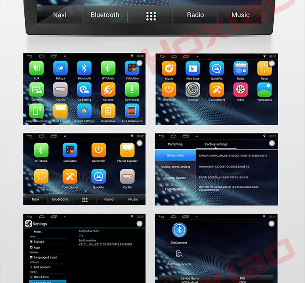 Clearance for Peugeot 3008 Car 2 din radio android OS GPS Navi 4 Core 9" Car Android Multimedia 2din car dvd player 18
