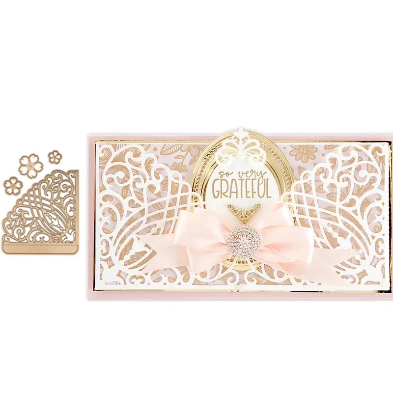 

Metal cutting dies SP Angle lace NO.2 cut mold Scrapbook paper craft knife mould blade punch stencils