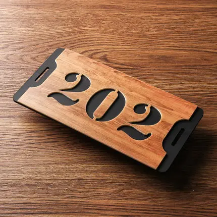 

150 * 70mm house number; European-style door sign; port number; tailor-made; Apartment, house, Hotel, Villa door plate