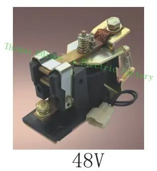 

ZJN200 MS44-20 NO (normally open) style Coil Voltage 48V 200A DC Contactor for motor forklift electromobile grab wehicle car