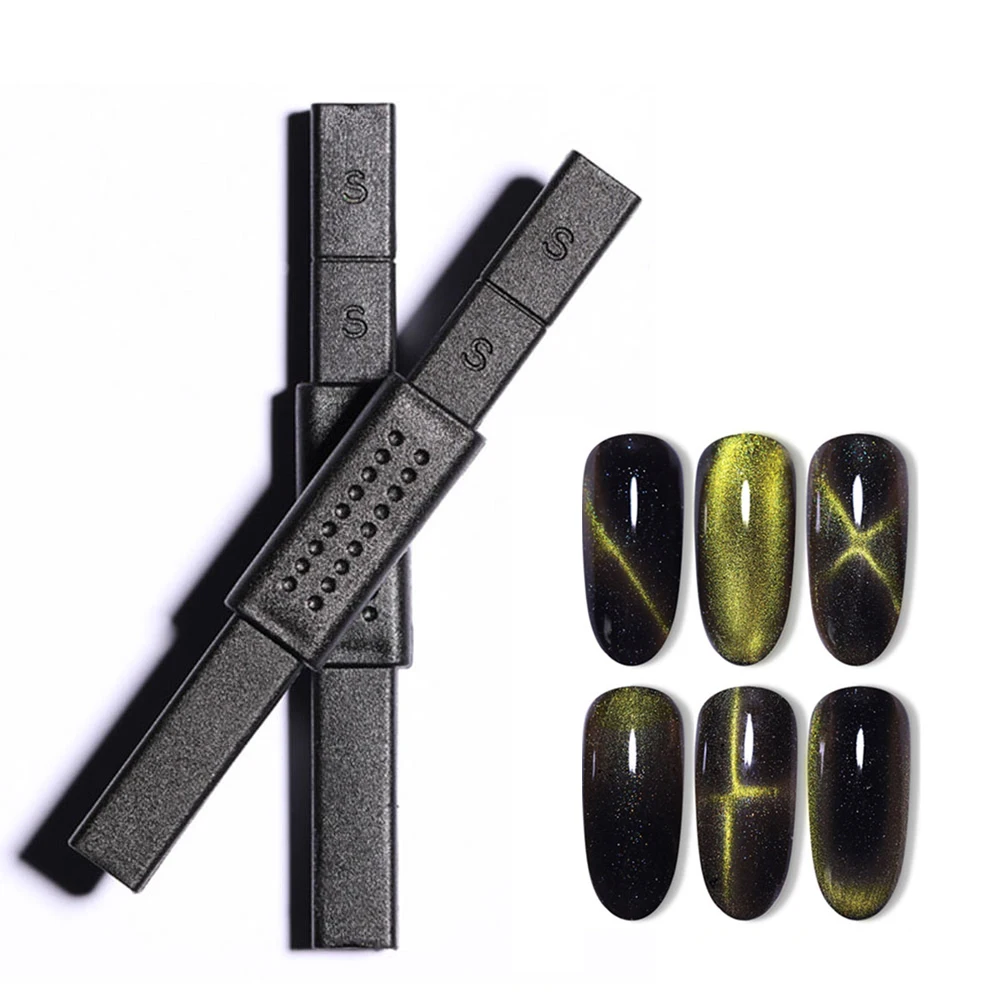 

1Pcs Magnetic 3D Cat Eye Effect Magnet Nail Stick Multifunction UV Painting Gel Magical Board Nail Polish UV Lamp Manicure Tools