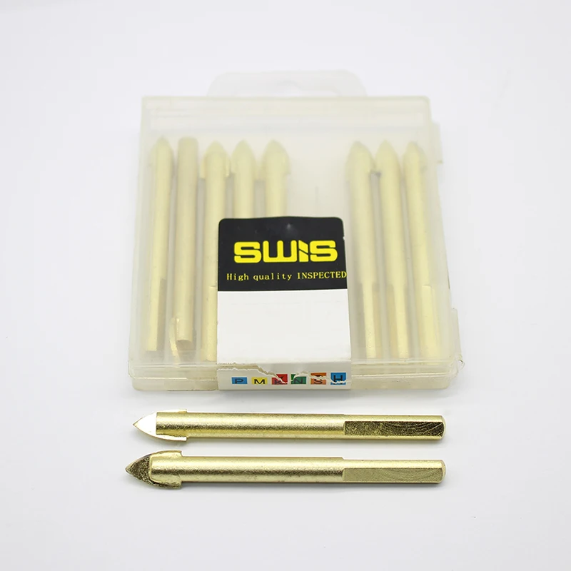 

Drill Tungsten Carbide 6mm 8mm 10mm 12mm Twist Drill Bit Masonry Drilling For Processing Ceramic Tile Cement Wall