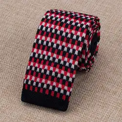HH-322 Привет-галстук Новые Вязаные Галстуки для Для мужчин Смешанные Цвет Gravata высокое качество Corbatas 6 см шеи галстук для Для мужчин s Бизнес