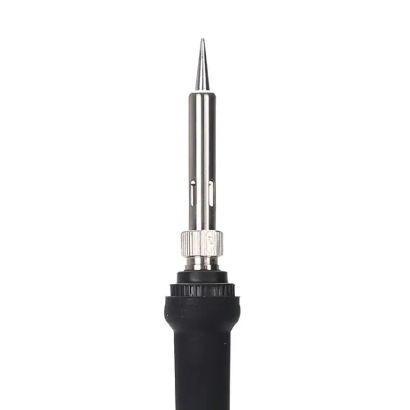 

220V 60W EU Plug Electric Soldering Iron Soldering Iron Tips And Kits Adjustable Temperature Internal Heated Welding Tools