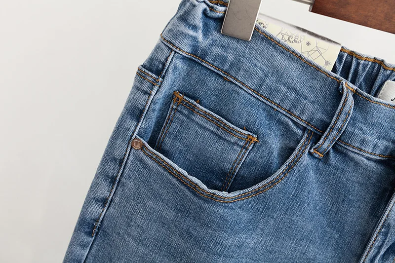 Size Zippers Women Casual Jeans Denim Trousers Blue Skinny Pencil Pants Plus Size Stretched Jeans KKFY3244 Size Zippers Women Casual Jeans Denim Trousers Blue Skinny Pencil Pants Plus Size Stretched Jeans KKFY3244