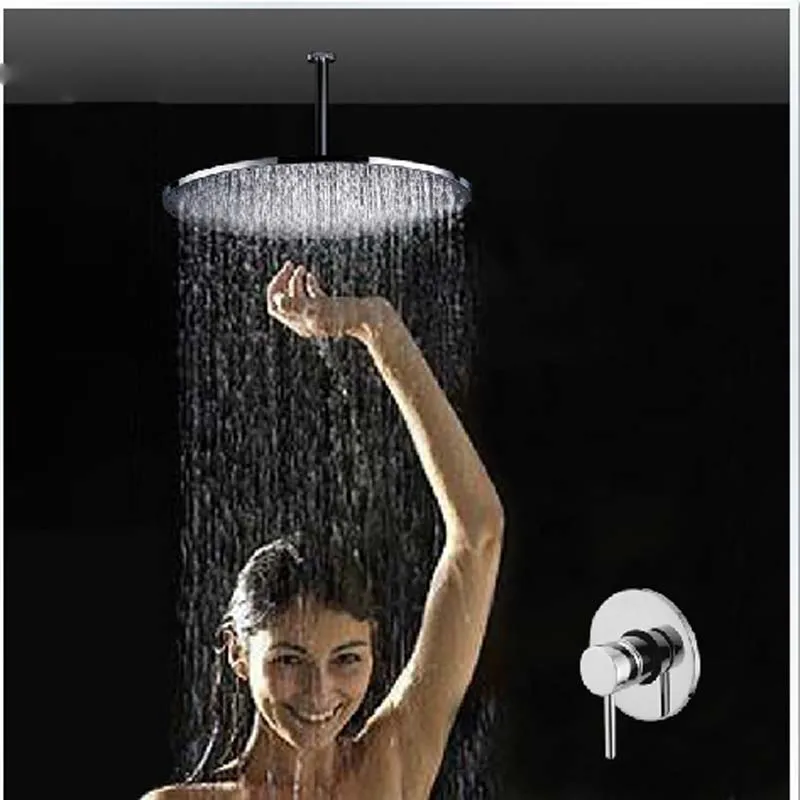 

Wholesale And Retail Single Handle Valve Mixer Tap Shower Ceiling Mounted Shower Faucet Shower Arm Spout