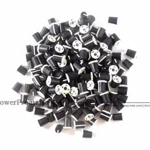 50 шт. заменить ручку Кепки для Pioneer DJM800 900 2000 NXS, черный EQ поворотная ручка-DAA1176 DAA1305 черный