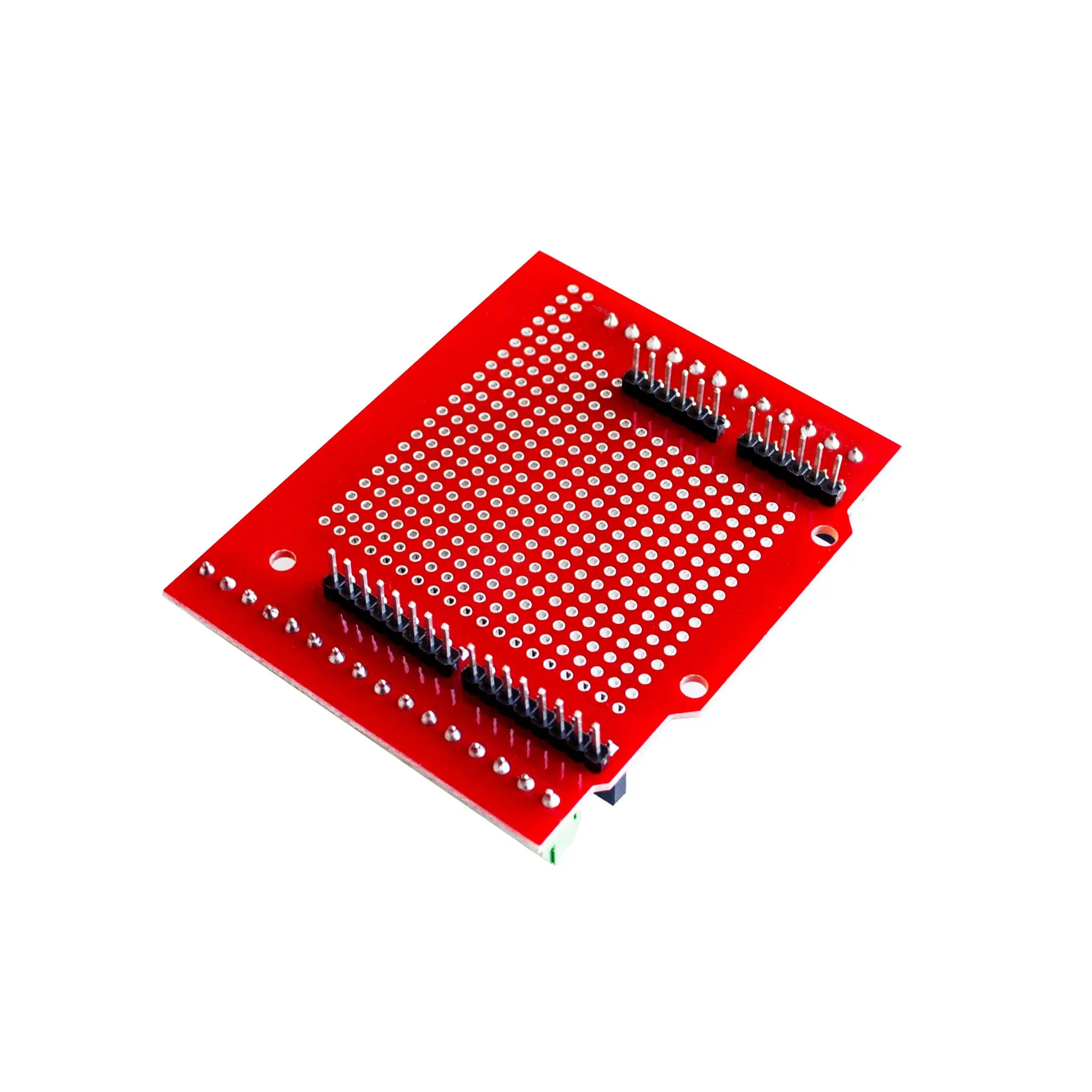 Proto винт щит для Arduino с открытым исходным кодом Кнопка сброса D13 светодиодный для макетной платы 3,81 терминал Двухсторонний PCB SMT припой DIY