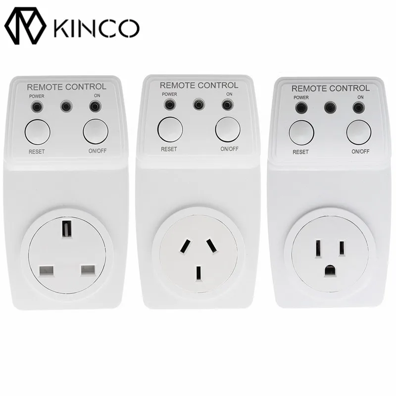 Kinco AC 230 В 10A US/UK/AU Дистанционное управление Smart Plug расстояние 30 м multi-Integrated IC low Energy