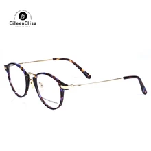 EE прозрачные очки оправа для очков женские Ацетатный материал фирменный дизайн очки для чтения оправа Oculos De Grau