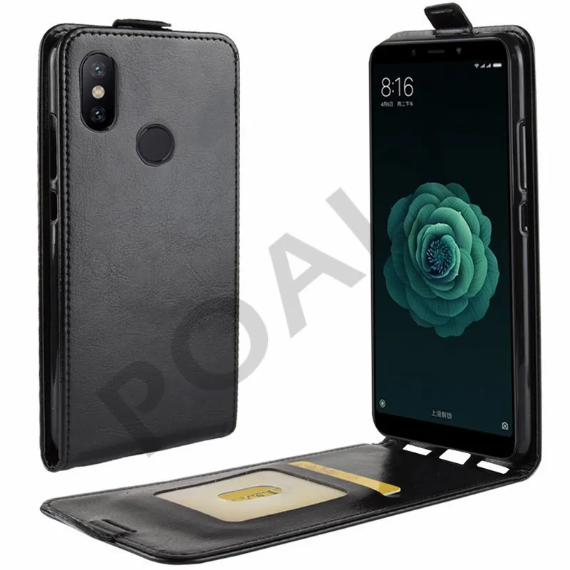 

For Xiaomi Mi A2 Case Xiaomi MiA2 Case Luxury PU Leather Back Cover Phone Case For Xiomi Xiaomi Mi A2 Global Version Case Flip