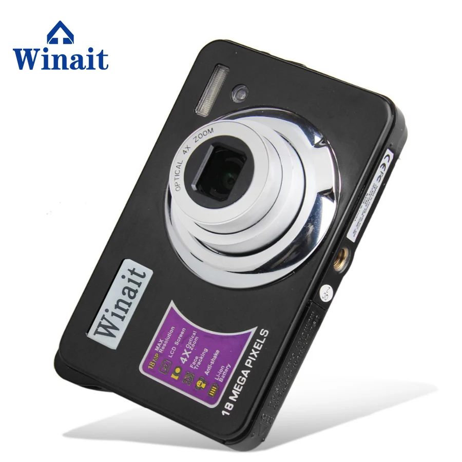 

Winait 2017 cheap DC-530A digital camera with smile detection 8x optical zoom