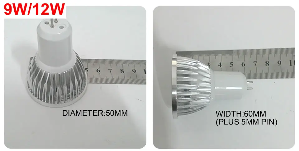 3 Вт 5 Вт Светодиодный точечный светильник smd2835 4 шт. светодиоды GU10 g5.3 светодиодная лампа 9 Вт 12 Вт 15 Вт led cob светильник ac 110 В 220 в 240 в супер яркий Домашний Светильник