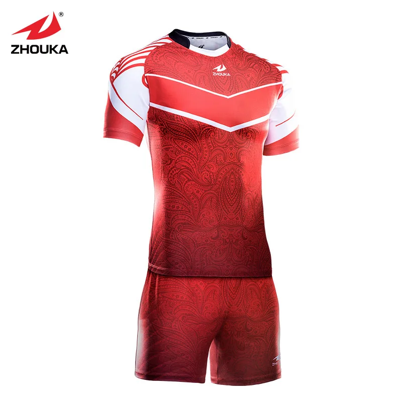 Sublimación de Rugby uniformes de alta calidad Rugby shorts venta al por mayor Jersey de Rugby niños o adultos con su propio logotipo camiseta de rugby