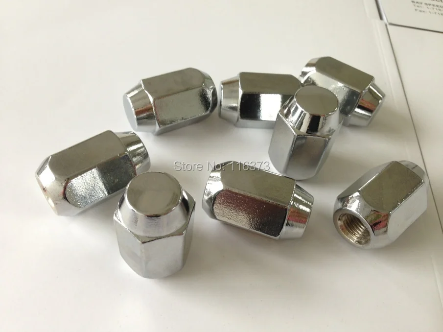 A Lug Nut 20pc Chrome S 7/16-20 For Pontiac Firebird, Tempest, GTO