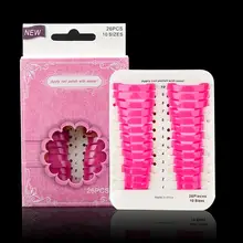 260 шт Защитные зажимы для ногтей, защита от перелива, профессиональный маникюрный щит