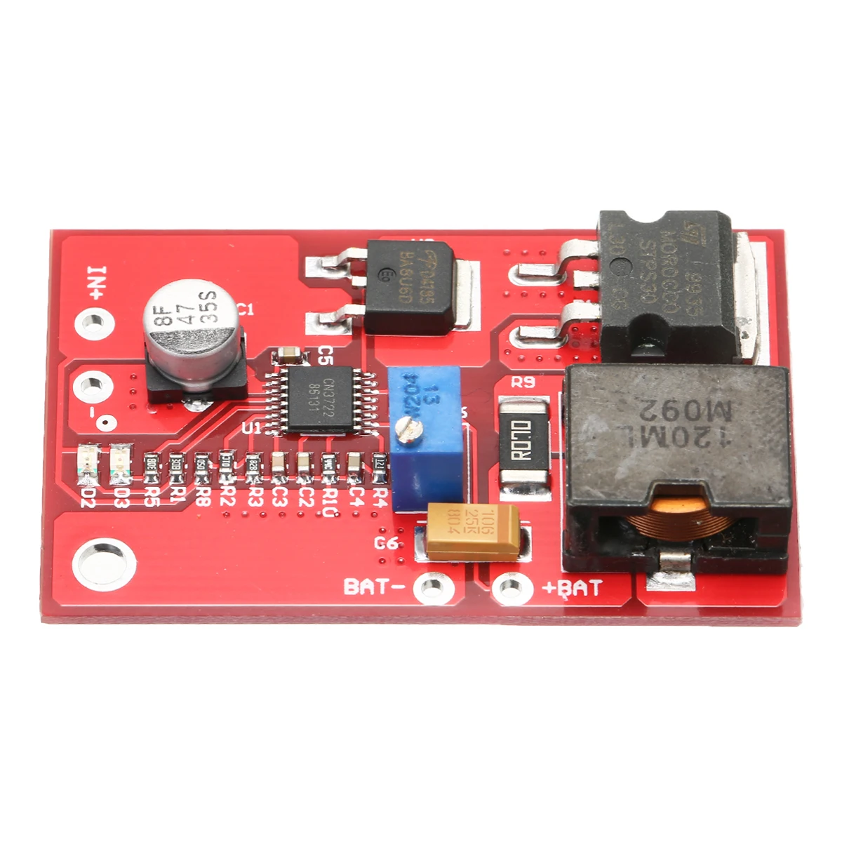 

New 10.8V 12.6V 3A 3 String Lithium Iron Phosphate Battery Charger MPPT Solar Controller CN3722 Motor Parts
