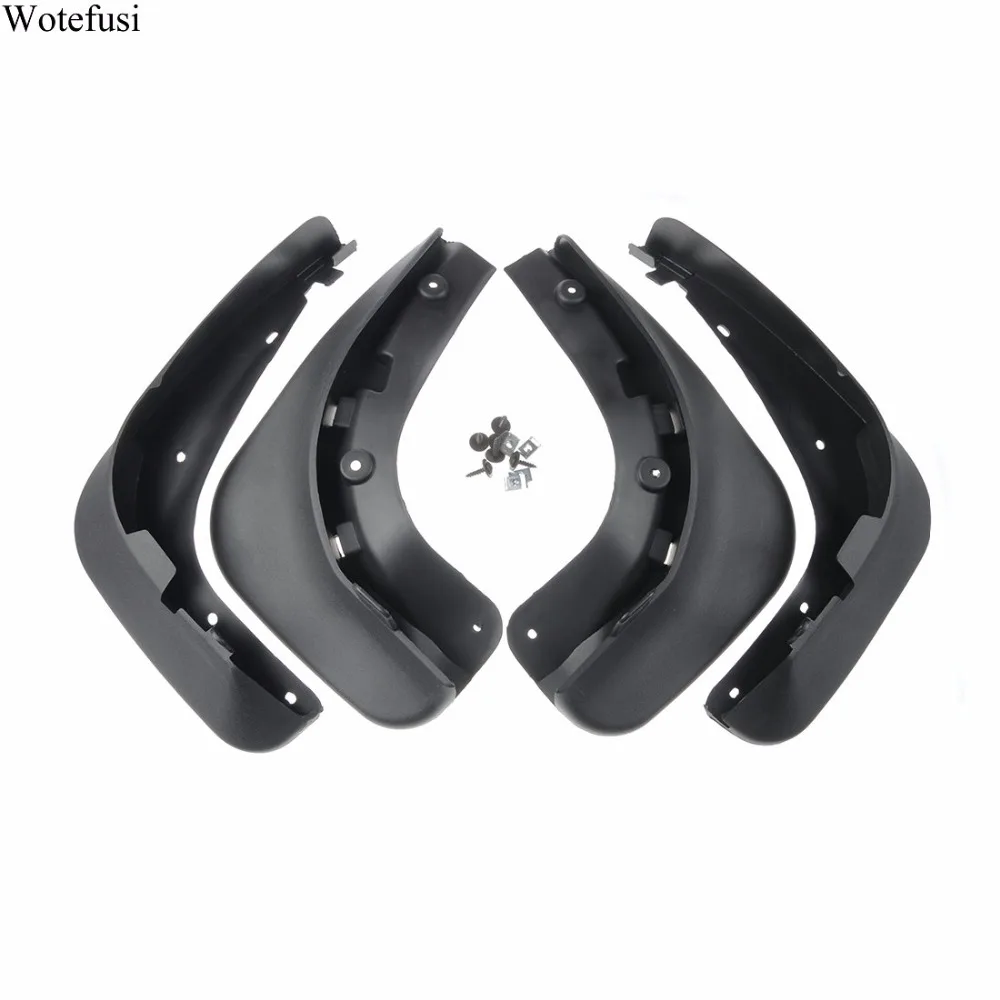 

Wotefusi 4pcs Front Rear Splash Guards Mud Flaps Mudguards Fender For VW Golf Variant All years [QPA248]