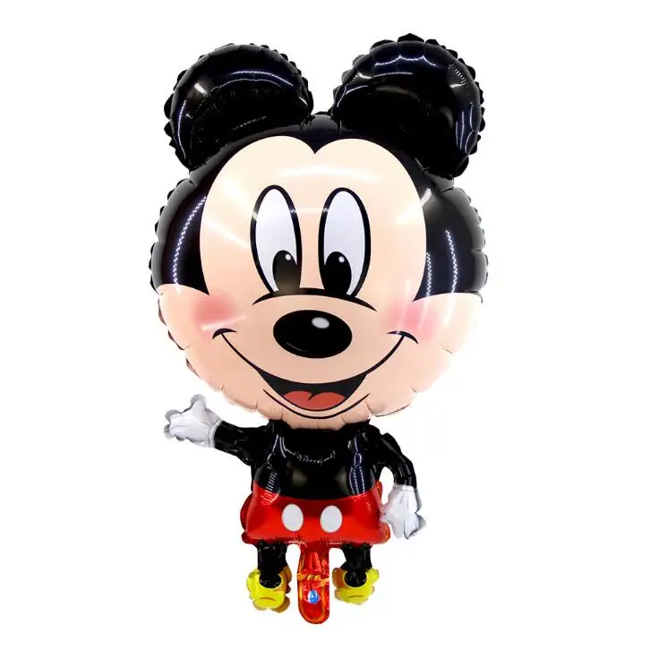 50pcs Medium 85x47cm Mickey Minnie Mouse Foil Balloons Birthday Party Decoration Suppliers Kids | Дом и сад