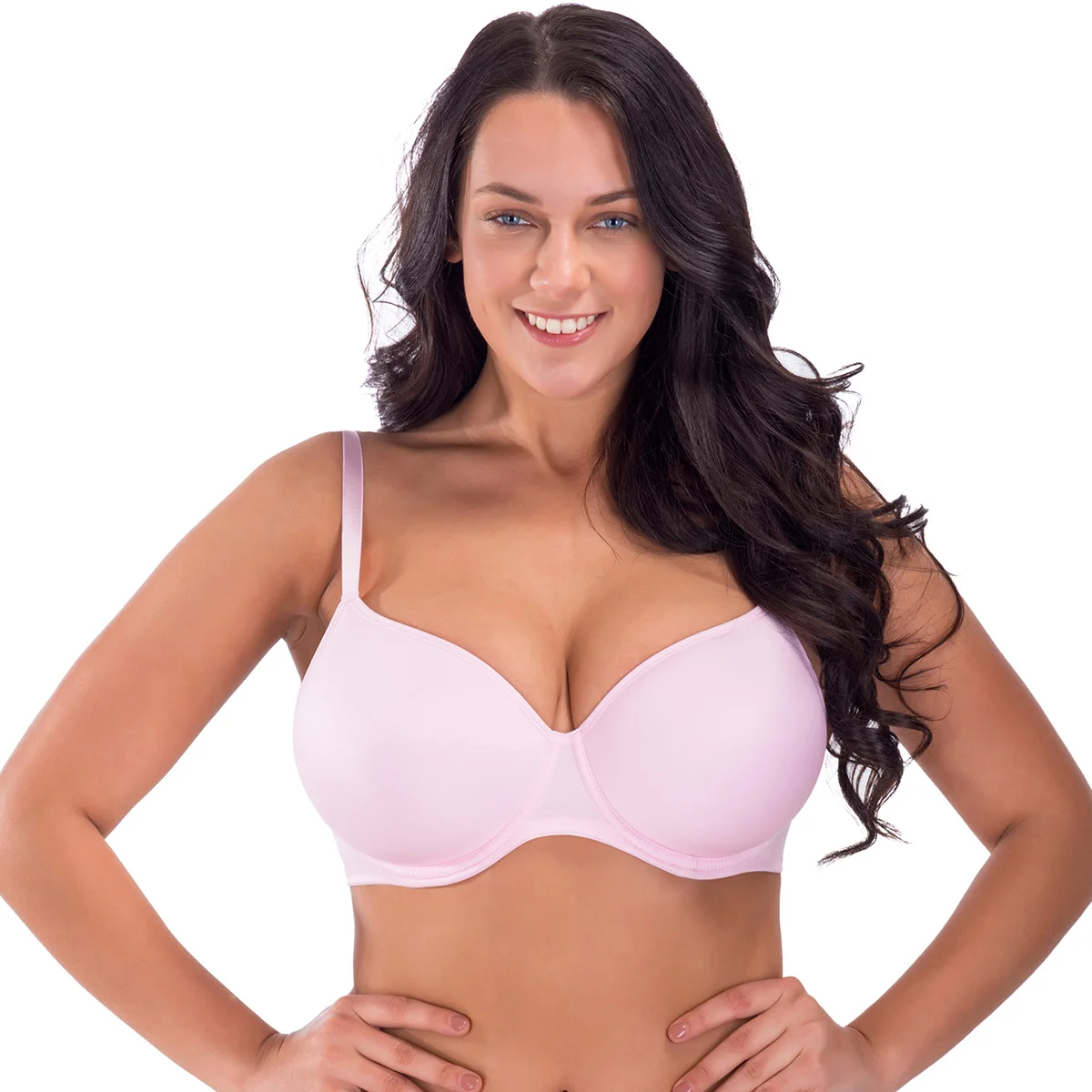 Sexy Comfortable T Shirt Bra Women's Bra Cover Thin Underwire Bra Simple Shaping Plus Size Big 