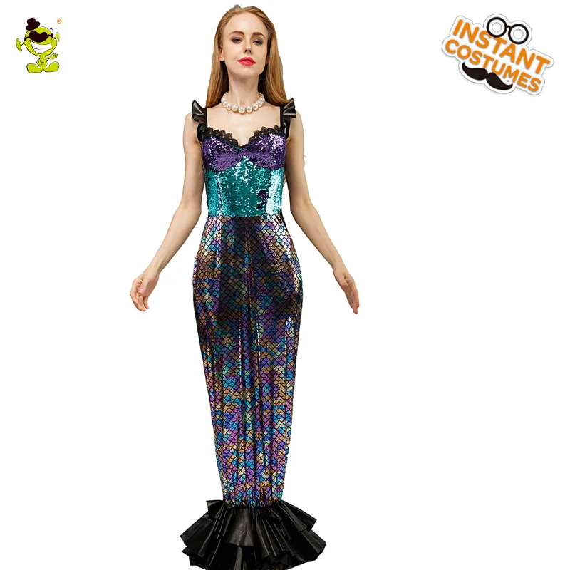 

Newest Ladies Women Sexy Mermaid Dress Christmas New Year Costume Mermaid Tail Skirt Carnival Party Cosplay Party Costumes
