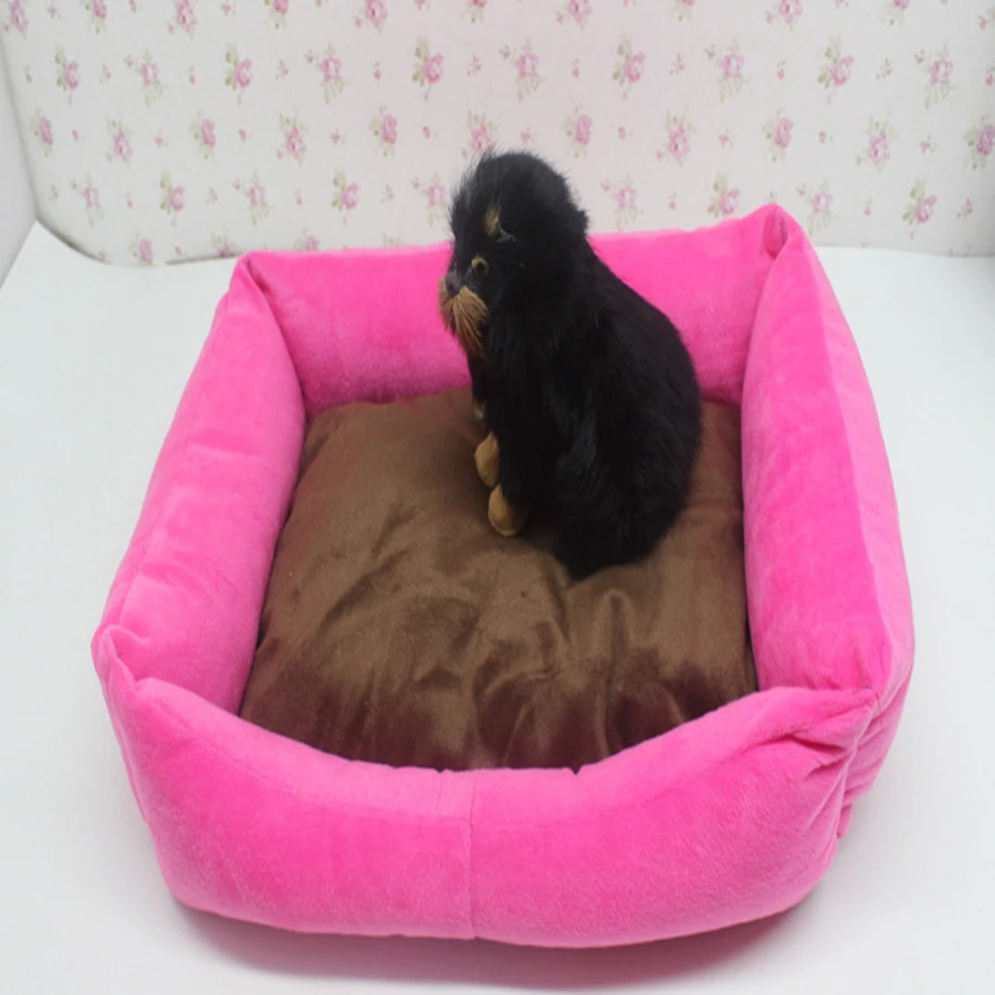 

Soft Pet Kennel Dog House Removal Washable Pets Mastress Cushion Puppy Small Dogs Bed Warm Cachorro Casinha Pet Supplies 80Z1086