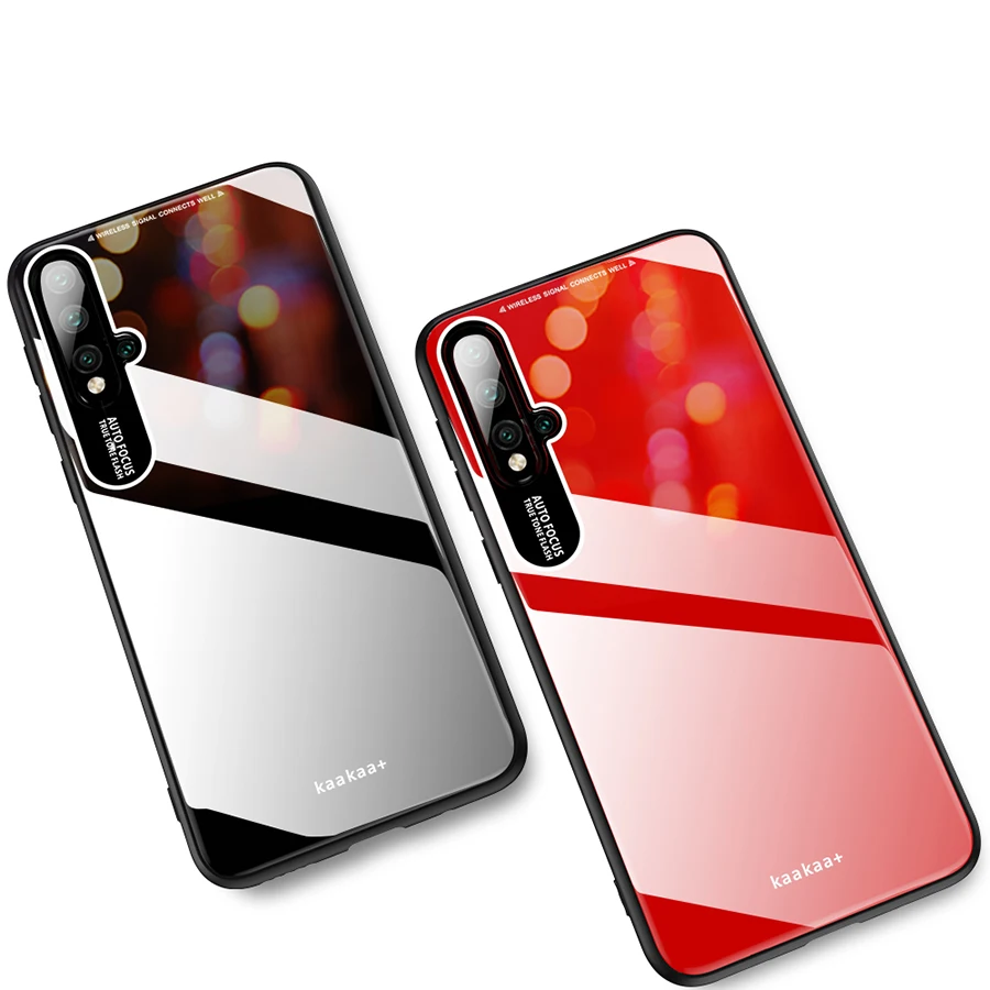 RIJOW Case for Huawei Nova 5 5i Cases Fashion Nova 5 Pro Back Acrylic Cover for Huawei Nova 5i Phone Case