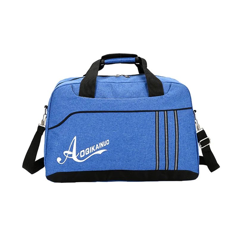 Спортивные сумки для фитнеса и йоги, женская и Мужская спортивная сумка, водонепроницаемые сумки для улицы, сумки для плавания, дорожные сумки на плечо, рюкзак и сумка De Female - Цвет: Синий цвет