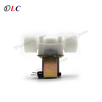 

Two parallel 0.02 to 0.8mpa Electric Solenoid Valve Magnetic DC 12V N/C Water Air Inlet Flow Switch 3/4"