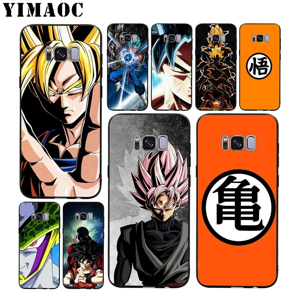 YIMAOC Dragon Ball Z крутой Мягкий силиконовый чехол для Samsung Galaxy A3 A5 A6 Plus 2017 2016 S6 S7 Edge S8 S9 и