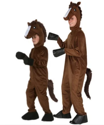 adult horse costume horse kids costume halloween costume animal cosplay clothes horse party supplies horse birthdayjpg