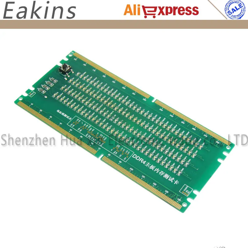Desktop computer DDR4 Motherboard Memory Out LED Test Card