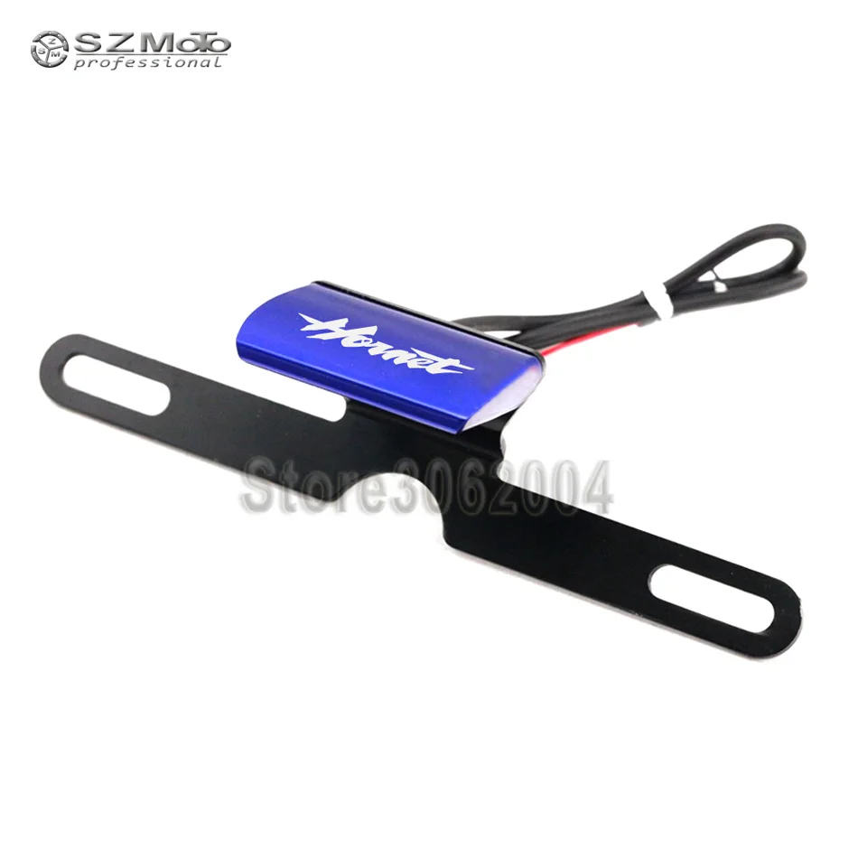 

For HONDA CB 600F 900F CB600F CB900F HORNET Motorcycle Rear Tail Lamp Number License Plate LED Light With Logo