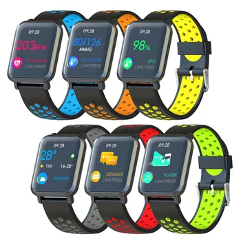 

SN60 Smart Watch Bracelet S9 Color Screen Touch Screen Waterproof Bluetooth Sports Step Watch Watches Watched