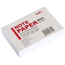 300 листов/мешок Deli 7700/7701/7702 бумага для заметок 91x87 мм 107x96 мм 147x101 мм