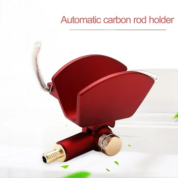 

Lawaia Automatic Rod Holder Stand Head Luminous Non-Slip Fishing Pole Holder Connector Universal Bracket Head Fishing Tackle