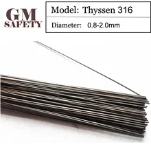 1 kg/pack GM Тиссен 316 лазерной сварки Провода для сварщиков (0.8/1.0/1.2/2.0 мм) t012150