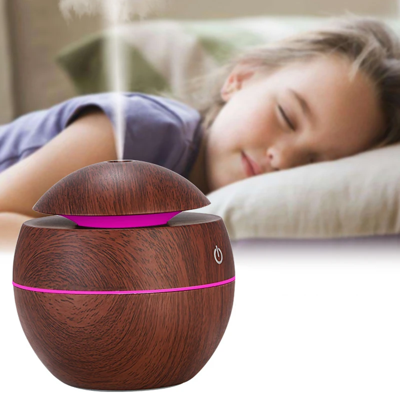 

Air Humidifier For Home Diffuser Essential Oils Ultrasonic USB Electric Aroma Diffuser Wood Humidificador Aromatherapy Diffuser
