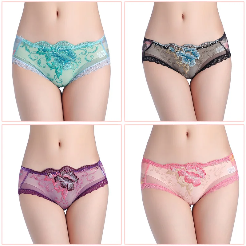 

Solid Colors Underwear Women Panties Hot Hollow Out Panties Fashion Pretty Briefs High Quality Waist Panties for Women Panties