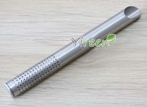 

Wholesale price! 1pcs/lot Export Germany Tea Filters 304 Stainless Steel Tea Sticks, Long Tea Infuser Strainer color box packing