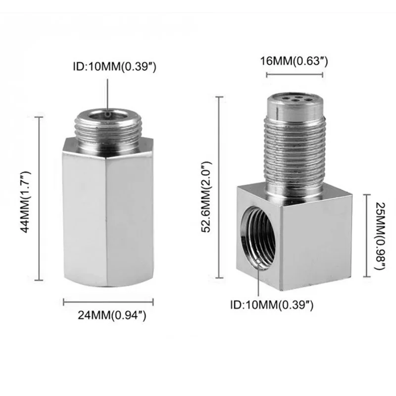 Автомобильный кислородный датчик Spacer Engine Light CEL Check Bung каталитический преобразователь M18x1.5