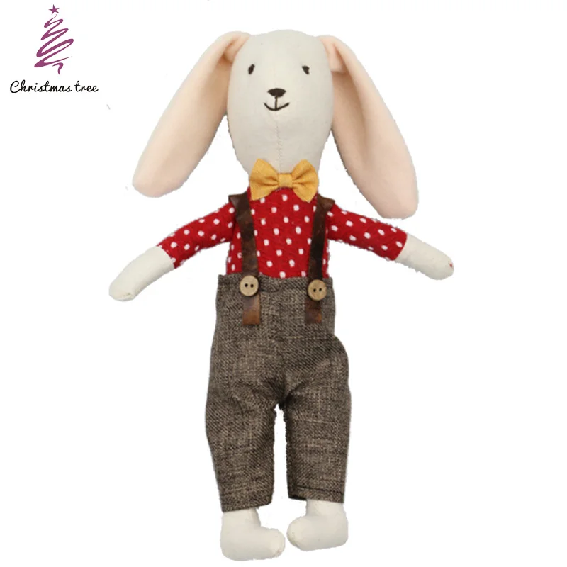 

Easter bunny toy rabbit doll cute rabbit baby girl gift soft kawaii stuffed plush bunny toy christmas gift plush baby toy