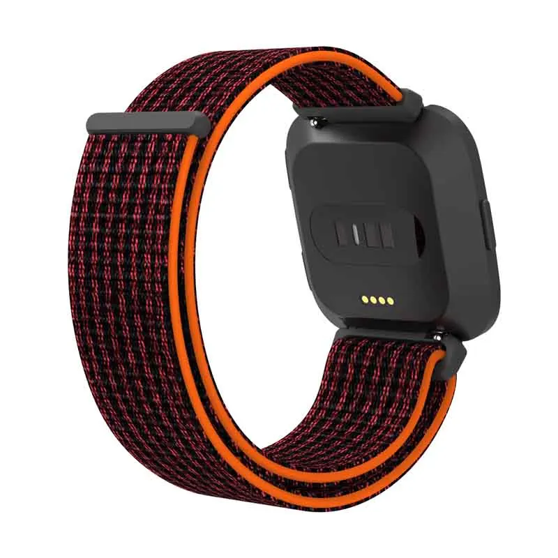 Нейлоновый ремешок Correa для Fit bit Fitbit versa умный фитнес браслет спортивные часы