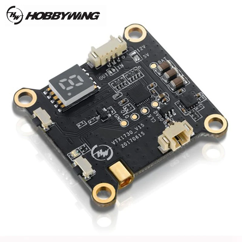 

Hobbywing XRotor 5.8G 48CH 0/25/200mW Switchable Video FPV Transmitter VTX 7-25V 30.5x30.5mm for RC Racing Racer Multirotor DIY